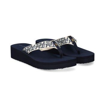 Tommy Hilfiger Chanclas Mujer - Azul Marino Talla 41