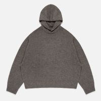 mki miyuki zoku ribbed-knit hoodie - s
