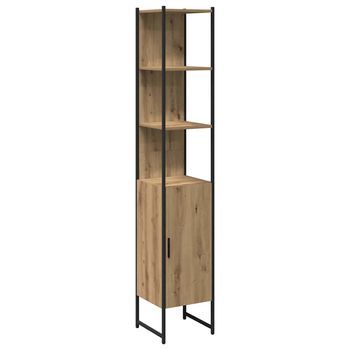 Mueble De Cuarto De Baño Roble Artisan 33 X 33 X 185,5 Cm Vidaxl
