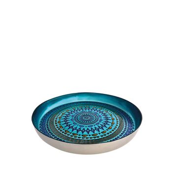 Bandeja azul coachella - 34.5x34.5x4.5cm
