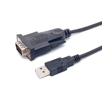 Cable Adaptador USB-A a Serie DB9 Equip 1,5 m Negro