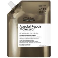 loreal champu absolute repair m0lecular shampoo refill 500 ml para mujer