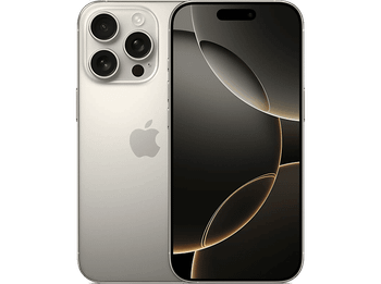 REACONDICIONADO Seminuevo Muy bueno Apple iPhone 16 Pro, Titanio Natural, 512 GB, 5G, 6.3 