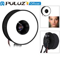 puluz 45cm estilo redondo macro y caja blanda para retrato speedlite flash luz difusor plegable fotografia caja suave 454516cm