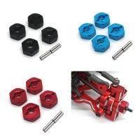 4pcs piezas metalicas mejoradas adaptador hexagonal para 114 zd racing mt16 rlaarlo jiusi mt14r pt14r coches de control