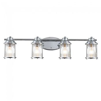 Aplique de pared para baños ashland bay (4 luces)