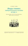 rasgos comunes antologia de la poesia venezolana del siglo xx