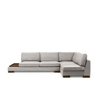 sofa rinconera tulip derecho gris claro