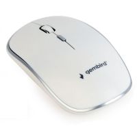 gembird musw-4b-01-w raton optico inalambrico 1600 dpi blanco