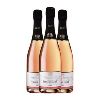 Fernand Engel Rosado Brut Crémant Reserva 75 Cl 12.5% Vol. (pack De 3 Unidades)