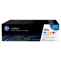 hp 125a pack ahorro toner original laserjet cianmagentaamarillo