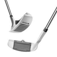 costway astilladora de palos de golf de 89 cm cuna de lanzamiento de 36 grados para hombres y mujeres para cortar golpes de juego corto diestros