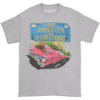 bruce springsteen camiseta manga larga pink cadillac para hombre