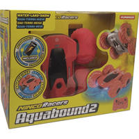 ninco - coche radio control aquabound 2 reversible y anfibio podras hacer volteretas 360 ahora con luces led 24x24x12 cm nh93144