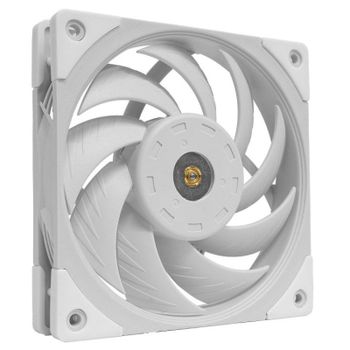 Mars Gaming MF-NC Ventilador PWM 120mm Rodamiento FDB de Cobre con Aspas Híbridas Blanco