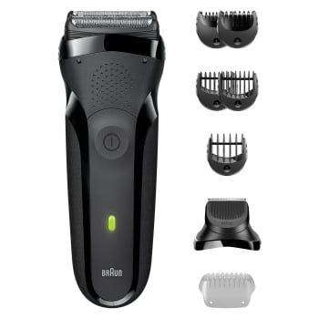 Afeitadora Eléctrica Braun SERIES3 300BT, Uso Seco y Mojado