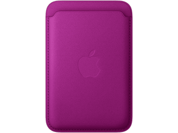 Apple cartera de trenzado fino con MagSafe para el iPhone, Magenta