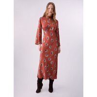 liu jo vestidos vestido midi floral para mujer