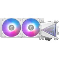msi mag coreliquid i240 kit de refrigeracion liquida 240mm en color blanco