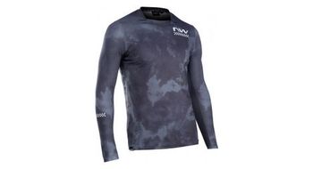 Maillot northwave bomb manga larga gris gris oscuro
