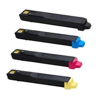 compatible multipack kyocera ecosys m8124cidn printer toner cartridges 4 pack -tk8115k