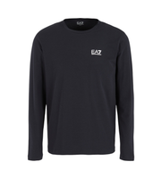 ea7 para hombre 8npt28pjvqz camiseta de manga larga de algodon core identiy marino xl casual deportivo multideporte