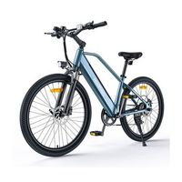bicicleta electrica hillmiles miletrail 1 - motor 350w bateria 36v13ah 26 pulgada neumaticos frenos hidraulicos - azul