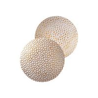 lampara de pared yosma-13646 oro blanco metal 21x21x15 cm