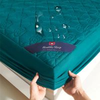 protector de colchon impermeable sin fundas de almohada sabana bajera suave y transpirable con bolsillo profundo para cama individual o doble 1 ud