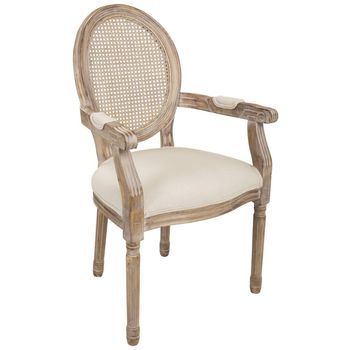 Silla De Madera 55x46x96 Beige