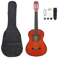 set de guitarra clasica para principiantes 8 pzas 12 34 vidaxl