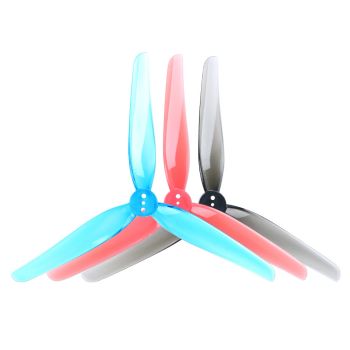 2 Pares de Hélices de 3 Palas iFlight Nazgûl 5030 de 5 Pulgadas CW CCW para Motor sin Escobillas 2005 de Drone RC Racing