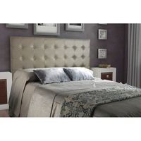 cabecero cama canada button tapizado polipiel primera calidad dorado 18070