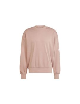 Sudadera adidas Swt French Terry Hombre Rosa/Blanco