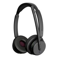auriculares epos impact 500 ms uc inalambricos bluetooth con cancelacion de ruido microfono y usb-c negros