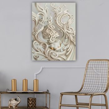Pintura Decorativa Lienzo 406881169_70100 Multicolor 70x100 Cm