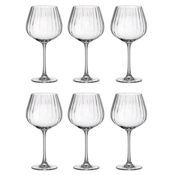 Juego de 6 copas gin cristal 64 cl