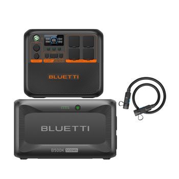 Kit Estación De Energía Bluetti Ac200pl + Batería De Expansión B500k, 7424 Wh