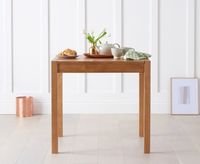 oxford solid oak 80cm dining table