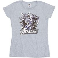 marvel camiseta bi53249 para mujer