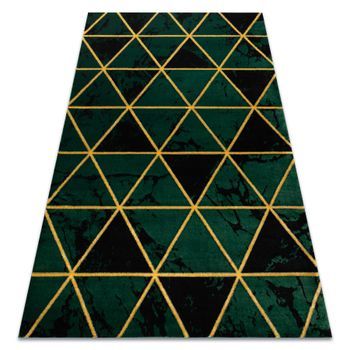 Alfombra Emerald Exclusivo 1020 Glamour, Elegante Mármol, Triangulos  240x330 Cm