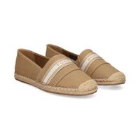 tommy hilfiger alpargatas mujer - beige talla 39