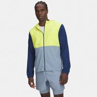 under armour velociti hooded  chaqueta para correr hombres - azul multicolor