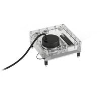 refrigeracion liquida alphacool core reservior 140mm rgb direccionable acrilico