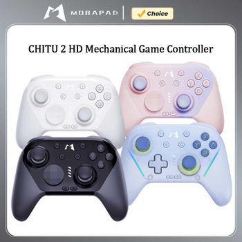 Controlador de Juego Mecánico MOBAPAD CHITU 2 HD para Nintendo Switch 1/2, PC, Android, iOS con Palancas de Mando TMR Glide