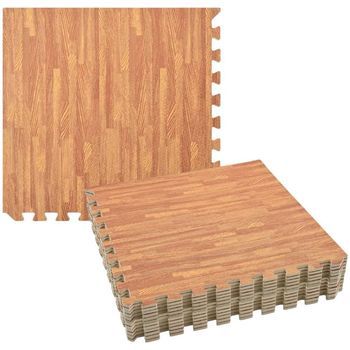 4x Esterilla De Fitness Y Ejercicios Gimnasio Puzzle 60x60cmx1cm Alfombra. Fácil Limpieza Con Bordes Incluidos Antideslizante