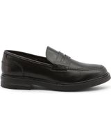 de duca di morrone duca di morrone lupo - mocasines de cuero negro black