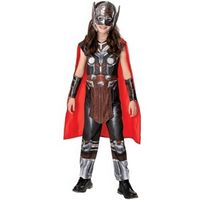 thor love and thunder vestido largo bn4790 para nina