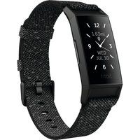 fitbit charge 4 fitness tracker - granite black universal black