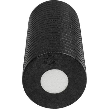 Gorilla Sports Rodillo de espuma profesional en negro 33x14cm